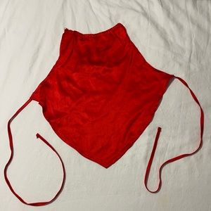Red Halter Top